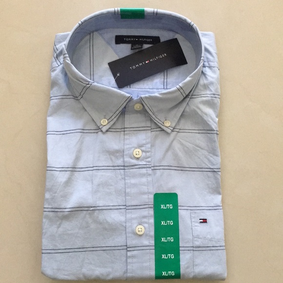 tommy hilfiger dress shirts mens
